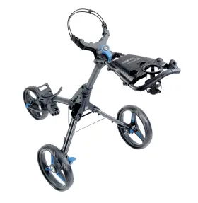 Motocaddy Pt23cubl New Golf Cube Push Cart Graphite/blue