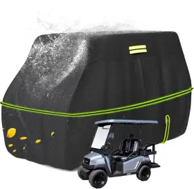 Moveland 744759617422 4 Passenger Golf Cart Cover Waterproof Storage Universal Fit