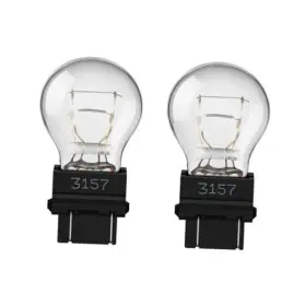 Mreegs 3157 Bulb Pack 4157 Brake Light/tail Lights/turn Signal Auto Bulbs 1v P7 2