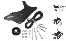 Mscrp Yx05090 Ls Dual Alternator Bracket Kit Fit For Gm 4.8l 5.3l 6.0l 6.2l Vortec V8 Engine