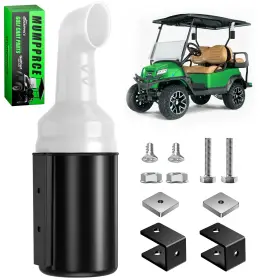 Mumpprce 797457093470 Golf Cart Sand Bottle With Holder No Drilling Required White