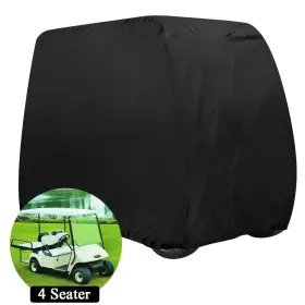 Muparkt Gs1418064fe Waterproof Golf Cart Cover 4 Passengers 210d Fit For Ezgo /club Car /yamaha