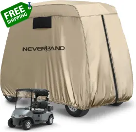Neverland 313026833812 Golf Cart Cover 4 Passenger Waterproof Covers Fits For Yam