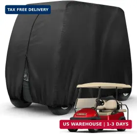 Neverland 791533137010 Golf Cart Cover 4 Passenger Heavy Duty 420d Waterproof Covers Extende