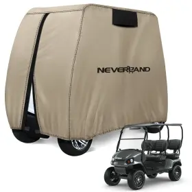 Neverland A319-09-4-b Waterproof Golf Cart Cover 4 Passenger Rain Protection Fit Club Car Ez Go Yamaha