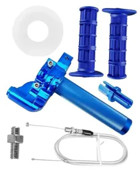 Nextgen Auto Labs 707315688205 Universal 7/8 Inch 22mm Aluminum Alloy Quick Action Twist Throttle Kit With Cable
