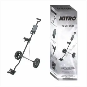 Nitro 057072014195 Tour Cart 2 Wheel Foldable Golf Pull Scorecard/ball/tee Holders