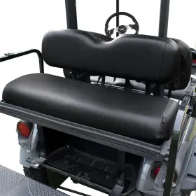 Nokins 674012912295 Golf Cart Waterproof Rear Seat Covers Smooth And Simple No Stapler Requir