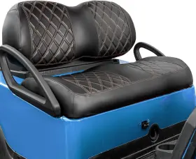 Nokins 674012912608 Golf Cart P-p Diamond Leather Seat Cover For It Club Car Precedent/tempo/onward