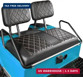 Nokins 674012912615 Golf Cart Diamond Seat Cover For Club Car Ezgo Yamaha Vinyl Se
