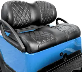 Nokins 674012912622 Golf Cart P-p Diamond Leather Seat Cover For It Club Car Precedent/tempo/