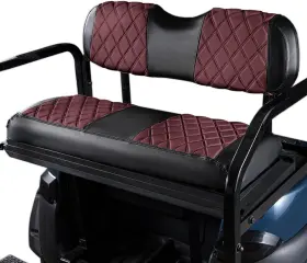 Nokins Nks10014-bur Golf Cart Seat Covers Fit Club Car Precedent/ds/ezgo Rxv/txt/yamaha Drive