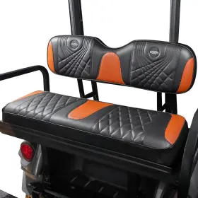 Nokins Nks10014gd-brown Golf Cart Seat Covers Rear Vinyl Fits Yamaha/g29/drive2/ezgo