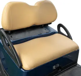 Nokins Wgn10015-bf-gm Golf Cart Seat Covers Leather Front Cover Fit Club Car Precedent Smo