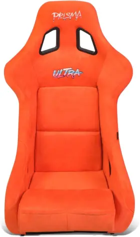 Nrg Innovations 840301204307 Nrg-frp-302or-ultra Prisma Fixed Back Bucket Racing Orange