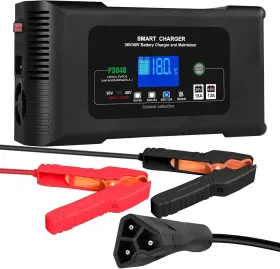 Oiex P3648a Battery Charger 48v-13amp And 36v-18amp Golf Cart Smart Car Battery
