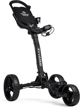 Omada Golf 705353537028 Trilite Push Cart Lightweight And Folding Adjustable Bag