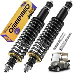 Omeipmeo 717504426495 Txt Shocks Golf Cart Front/rear Shock Absorber Heavy Duty Coil Sprin