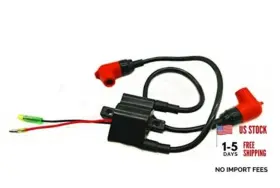 Omgparts Omg-x020001b Ignition Coil For Yamaha Outboard 6hp 8hp 1984-2009 6g1-85570-00-00 6g1-85570