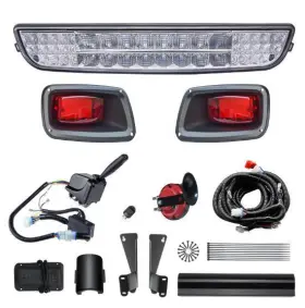 Orle Oko 745526400353 Ezgo Txt Golf Cart Led Light Kit 1996-2013 12v Turn Signals Horn Brake Pad