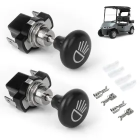 Panglong Excellence123-t Universal Golf Cart Light Switch Push Pull Headlight 2pcs