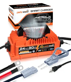 Parts World Usa Pw13-208-1 Voltrevive 24v 30a Smart Battery Charger For Forklift Trickleflow