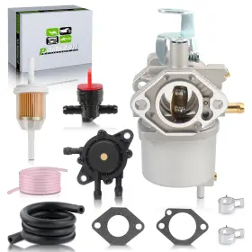 Partszen 1016441-01 Carburetor Fuel Pump Kit For Kawasaki Fe350 Engine Club Car Ds
