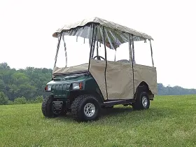 Performance Plus Carts 10779 Deluxe 4-sided Golf Cart Enclosure For 80 Inch Top