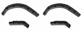 Performance Plus Carts Acc-ff11 Ezgo Txt Golf Cart Fender Flares Set Of 4 With Hardware 1996-2013