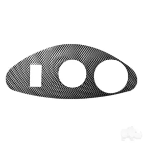 Performance Plus Carts Dash-0087 Ezgo Rxv Freedom Carbon Fiber Key Switch Cover Plate
