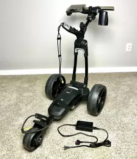 Powakaddy 02300-01-005 Fx3 Ebs Lithium Electric Motorized Golf Bag Trolley Caddy 30v - Nice Powakaddy 02300-01-005 Fx3 Ebs Lithium Electric Motorized Golf Bag Trolley Caddy 30v - Nice