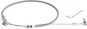 Pqy 784136203022 24 Inch Univeral Throttle Cable Kit Stainless Steel Braided Adjustable Automotive Ac Pqy 784136203022 24 Inch Univeral Throttle Cable Kit Stainless Steel Braided Adjustable Automotive Ac