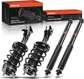 Premiumpartswhosale 0apsa1260 Set 4 Front And Rear Complete Shock Absorber Strut Coil Spring Assembly