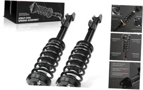 Premiumpartswhosale Apsa0451 Front Complete Strut And Coil Spring Assembly Compatible With Dodge Charger