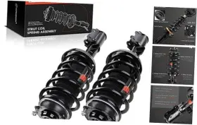 Premiumpartswhosale Apsa0729 Front Pair 2 Complete Strut And Coil Spring Assembly Compatible With Saab 9-5