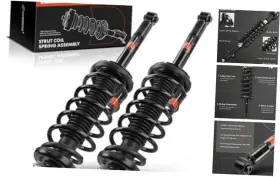 Premiumpartswhosale Apsa0809 Rear Pair 2 Complete Strut And Coil Spring Assembly Compatible With Acura Tl