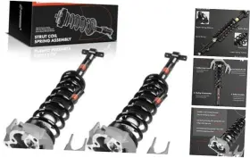 Premiumpartswhosale Apsa1018 Front Pair 2 Complete Strut And Coil Spring Assembly Compatible Side