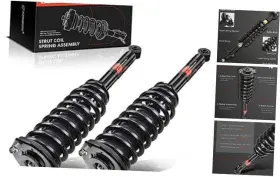 Premiumpartswhosale Apsa1270pc Front Pair 2 Complete Strut And Coil Spring Assembly Compatible With Lexus