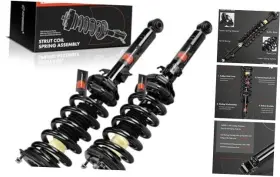 Premiumpartswhosale Apsa1921 Front Pair 2 Complete Strut And Coil Spring Assembly Compatible With Infiniti