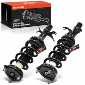Premiumpartswhosale Apsa2030 Front Pair 2 Complete Strut And Coil Spring Assembly Compatible With
