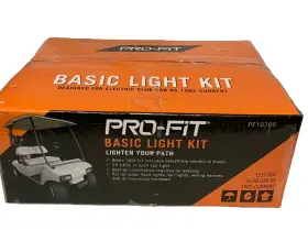 Pro-fit Pf10705 Pro-fit Basic Light Kit For Club Car Ds Models 1982 And Up 12-volt Pro-fit Pf10705 Pro-fit Basic Light Kit For Club Car Ds Models 1982 And Up 12-volt