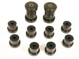 Prothane 71011bl 7-1011-bl Black Rear Multi Leaf Spring Eye And Shackle Bushing Kit