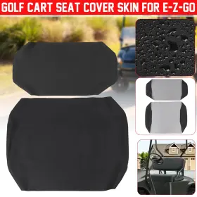 Proxxi 445036546567 Golf Cart Seat Covers - Pu Leather Front Set For Ezgo Rxv Club Car Ds