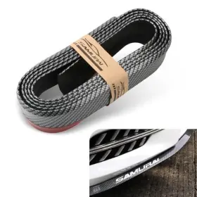 Prywog Prympn18 Car Front Lip Anti-collision Rubber Strips 1 Pc Carbon Fiber Black Prywog Prympn18 Car Front Lip Anti-collision Rubber Strips 1 Pc Carbon Fiber Black