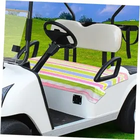 Qiulibmh B0ccjbsr4w Golf Cart Seat Covers 100% Microfiber Stripe Towel Colorful01