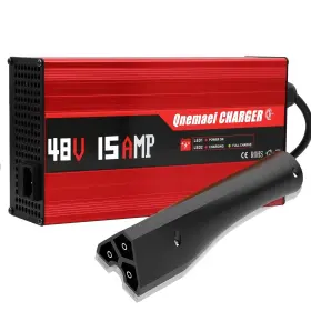 Qnemaei 699838546639 15 Amp 48 Volt Golf Cart Battery Charger For Ezgo Rxv With Trickle Charge 4-6h