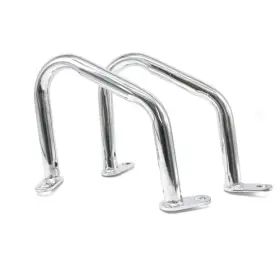Rewolfnus Rn0366 Motorcycle Engine Guard Crash Bar Bumper Falling Protector For Silver