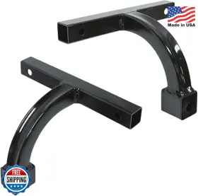 Rhox 023899618026 Red Hawk Top-0110 Rear Brackets 88 Inch Black Golf Cart Replacement
