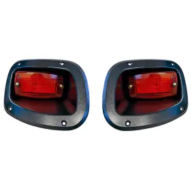 Rhox Lgt-339 Red Hawk Led Taillight Set Compatible With/replacement For E-z-go Txt