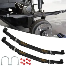 Rizinkart 744675927797 Golf Cart Heavy Duty Rear Spring Kit For Club Car Ds 1981-2023 Rep